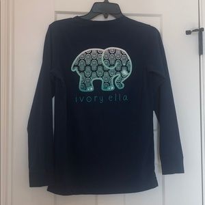 Ivory Ella long sleeve tee